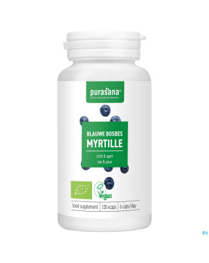 Purasana vegan myrtille    v-caps 120