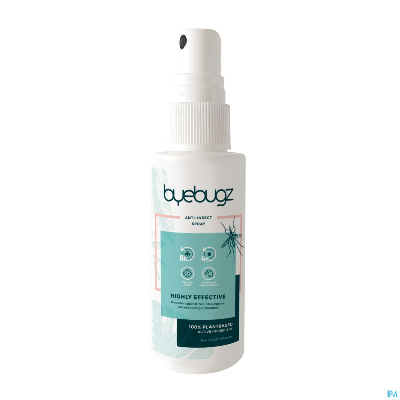 Byebugz a/insect spray 100ml