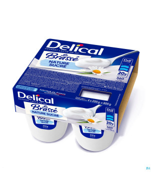 Delical le brasse nature    4x200g