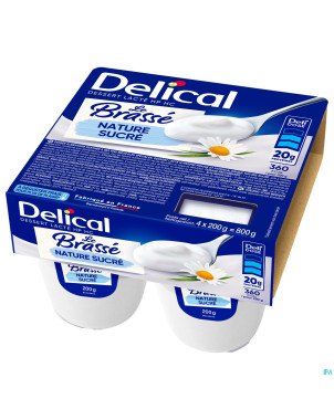 Delical le brasse nature    4x200g