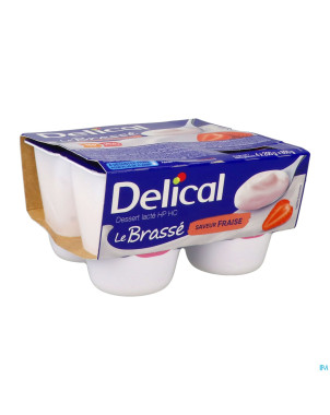 Delical le brasse fraise    4x200g