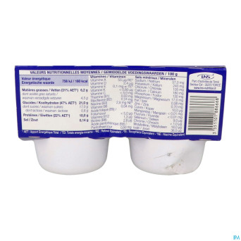 Delical le brasse fraise    4x200g