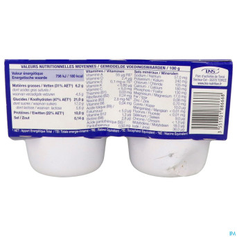 Delical le brasse fraise    4x200g