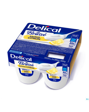 Delical le brasse citron    4x200g