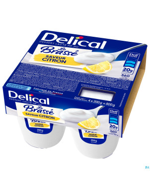 Delical le brasse citron    4x200g