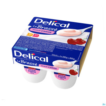 Delical le brasse cerise    4x200g