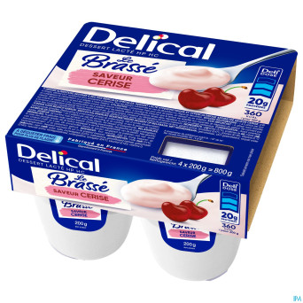 Delical le brasse cerise    4x200g