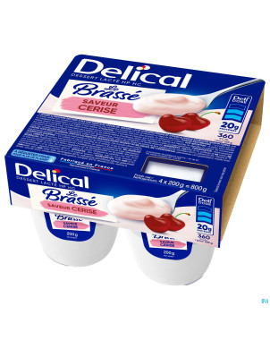 Delical le brasse cerise    4x200g