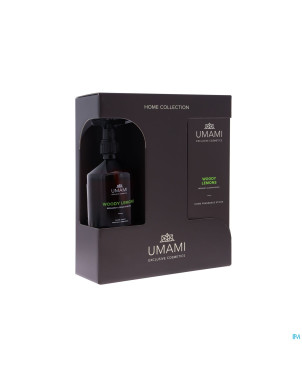 Umami coffret cadeaux home woody lemons    2 prod