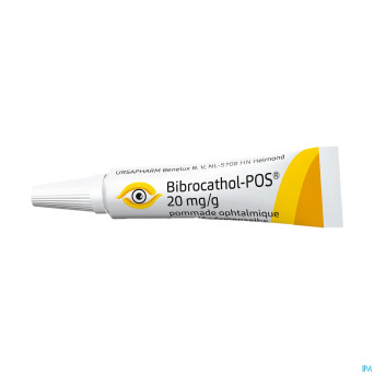 Bibrocathol-pos 20mg/g pommade ophtalmique tube 5g