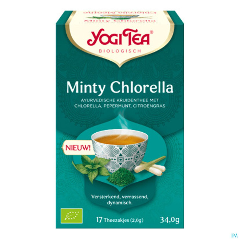 Yogi the chlorella menthe bio    sach 17