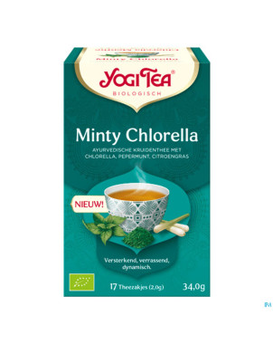 Yogi the chlorella menthe bio    sach 17