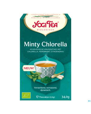 Yogi the chlorella menthe bio    sach 17