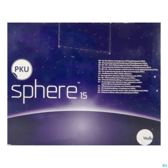 Pku sphere 15 chocolat    pdr sach 30x27g