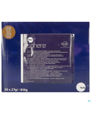 Pku sphere 15 chocolat    pdr sach 30x27g