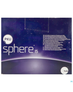 Pku sphere 15 chocolat    pdr sach 30x27g