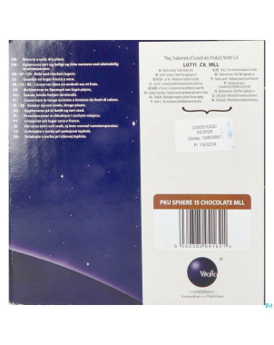 Pku sphere 15 chocolat    pdr sach 30x27g