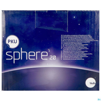 Pku sphere 20 chocolat    pdr sach 30x35g