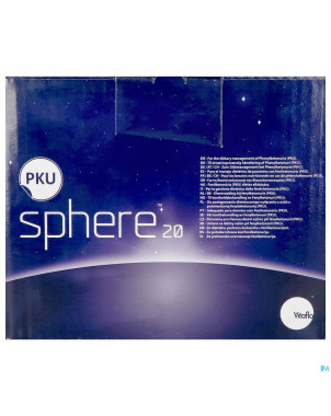 Pku sphere 20 chocolat    pdr sach 30x35g