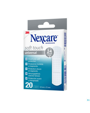 Nexcare 3m soft touch universal 19mmx72mm strips20