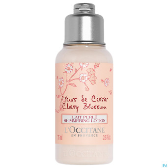 L'occitane fleurs cerisier lait corps    75ml nf