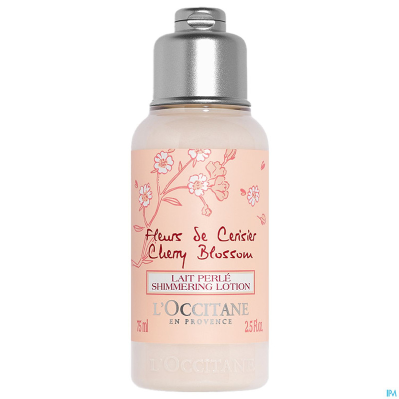 L'occitane fleurs cerisier lait corps    75ml nf