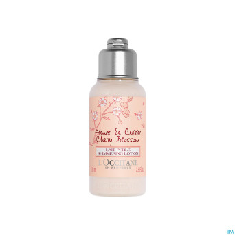 L'occitane fleurs cerisier lait corps    75ml nf