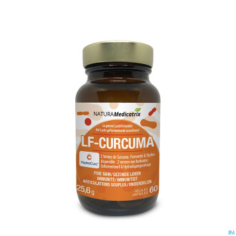 Lacto fermentee curcuma    caps 60