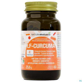 Lacto fermentee curcuma    caps 60