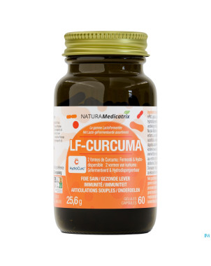 Lacto fermentee curcuma    caps 60