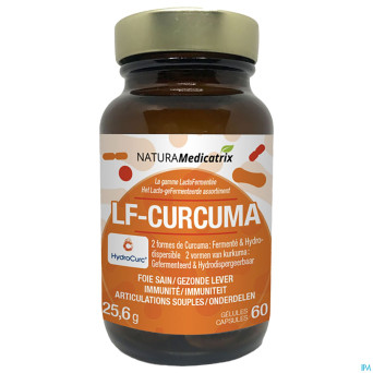 Lacto fermentee curcuma    caps 60