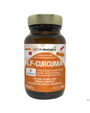 Lacto fermentee curcuma    caps 60