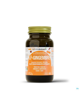Lacto fermentee gingembre   caps 60