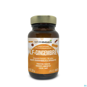 Lacto fermentee gingembre   caps 60