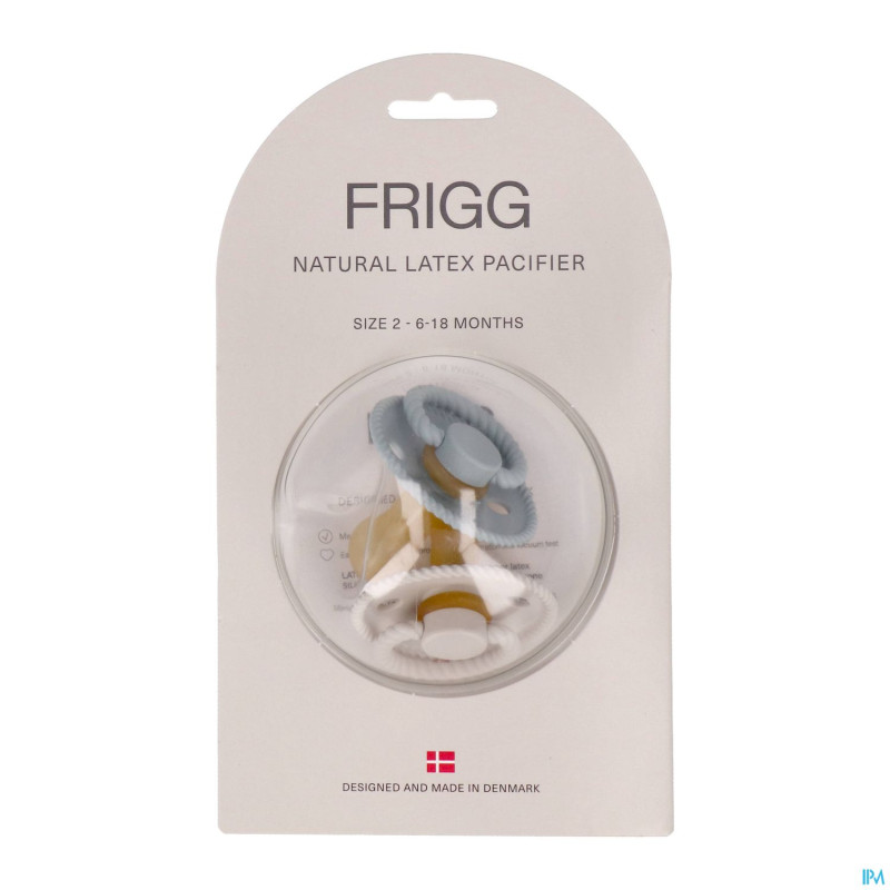 Frigg rope tetines latex t2 silver/grey    2