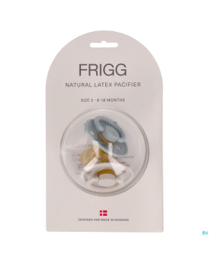Frigg rope tetines latex t2 silver/grey    2