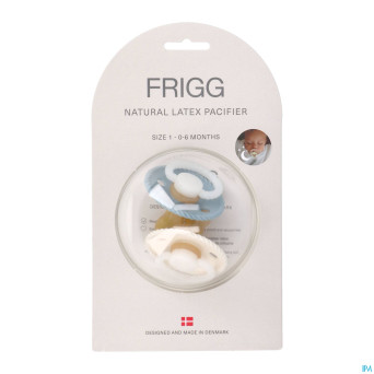 Frigg rope night tetines latex t1 stone/cream    2