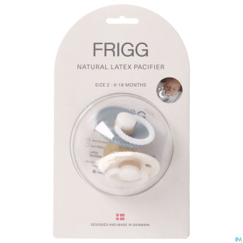 Frigg rope night tetines latex t2 stone/cream    2