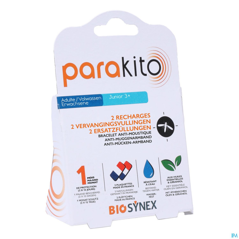 Para'kito bracelet recharges pack    plaquettes 2