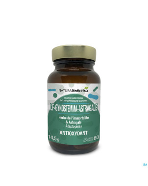 Lacto fermentee gynostemma astragale    caps 60