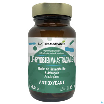 Lacto fermentee gynostemma astragale    caps 60