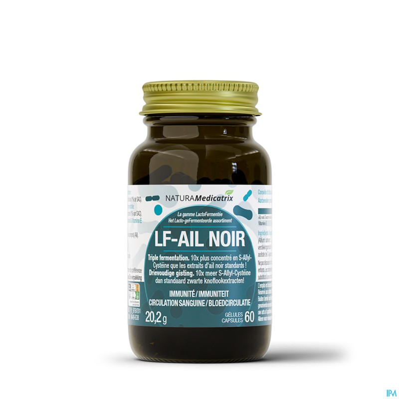 Lacto fermentee ail noir    caps 60