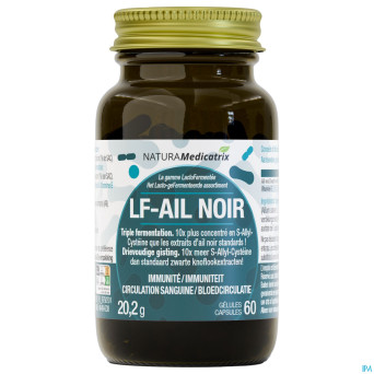 Lacto fermentee ail noir    caps 60
