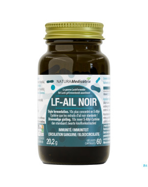 Lacto fermentee ail noir    caps 60