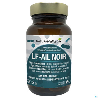 Lacto fermentee ail noir    caps 60