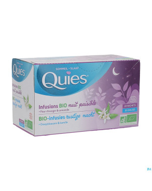 Quies infusion nuit paisible bio    sach 20