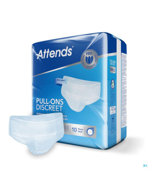 Attends pull-on plus 3 discrete l 10