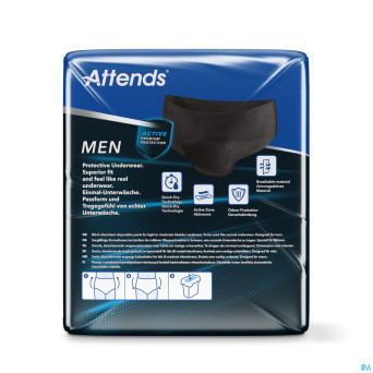 Attends men protective underwear 3 m