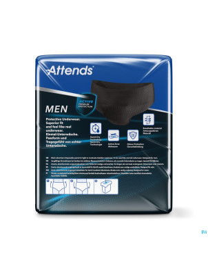 Attends men protective underwear 3 l