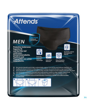 Attends men protective underwear 3 l